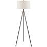 Lite Source Tullio Oil-Rubbed Bronze Tripod Table and Floor Lamps Set of 3