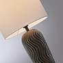 4_Lite Source Tyrion 29" Black Concrete LED Outdoor Table Lamp more views