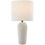 Lite Source Tyrion 29" Natural Concrete LED Outdoor Table Lamp