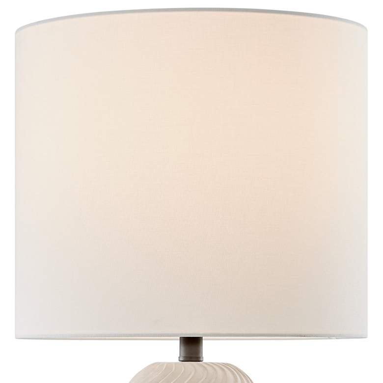 Image 3 Lite Source Tyrion 29" Natural Concrete LED Outdoor Table Lamp more views