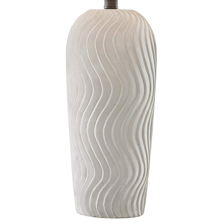 Image 4 Lite Source Tyrion 29" Natural Concrete LED Outdoor Table Lamp more views