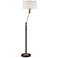 Lite Source Ulyana Bronze Two-Tone Adjustable Floor Lamp