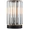 Lite Source Umika 9 3/4" High Black Metal Accent Table Lamp