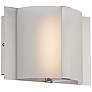 Lite Source Waldo LED 8 1/2"W Frosted Glass Wall Sconce