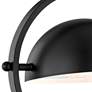 Lite Source Wanda 13" High Matte Black Metal Accent Table Lamp