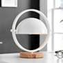 1_Lite Source Wanda 13" High White Metal Accent Table Lamp