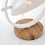 3_Lite Source Wanda 13" High White Metal Accent Table Lamp more views