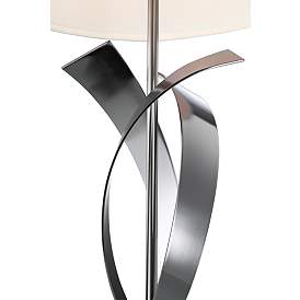 Image2 of Lite Source Wayde Sculptural Gun Metal Table Lamp more views