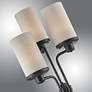 3_Lite Source Wynter 69" High Dark Bronze 3-Light Torchiere Floor Lamp more views
