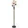 Lite Source Wynter Dark Bronze 3-Light Torchiere Floor Lamp