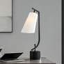 1_Lite Source Xandra 32" High Black Metal Angular Modern Table Lamp