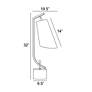 4_Lite Source Xandra 32" High Black Metal Angular Modern Table Lamp more views