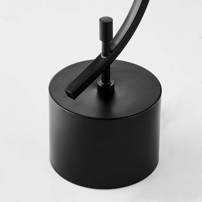 Image 5 Lite Source Xandra 32" High Black Metal Angular Modern Table Lamp more views