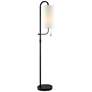 Thumbnail2 of Lite Source Xandra 63 1/2" High Black Finish Modern Floor Lamp