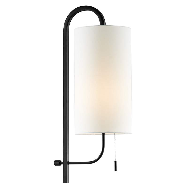 Image 3 Lite Source Xandra 63 1/2 inch High Black Finish Modern Floor Lamp more views