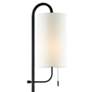 Thumbnail3 of Lite Source Xandra 63 1/2" High Black Finish Modern Floor Lamp more views