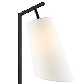 Image3 of Lite Source Xandra Black Metal Angular Modern Table Lamp more views