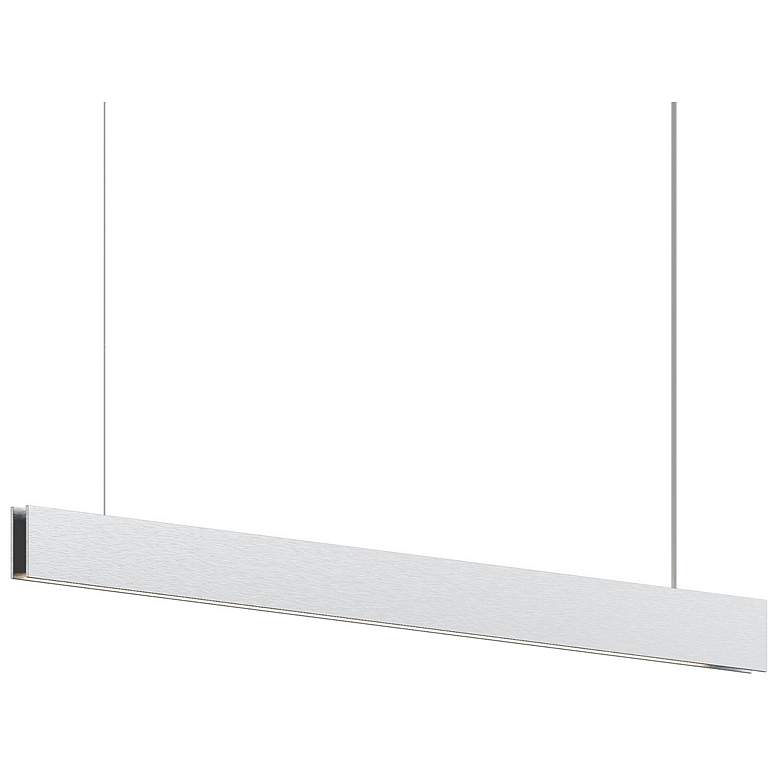 Image 1 Lithe 36 " Wide 2-Sided Natural Anodized Pendant