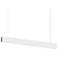 Lithe 36 " Wide 2-Sided Textured White Pendant
