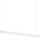 Lithe 72 " Wide 2-Sided Textured White Pendant