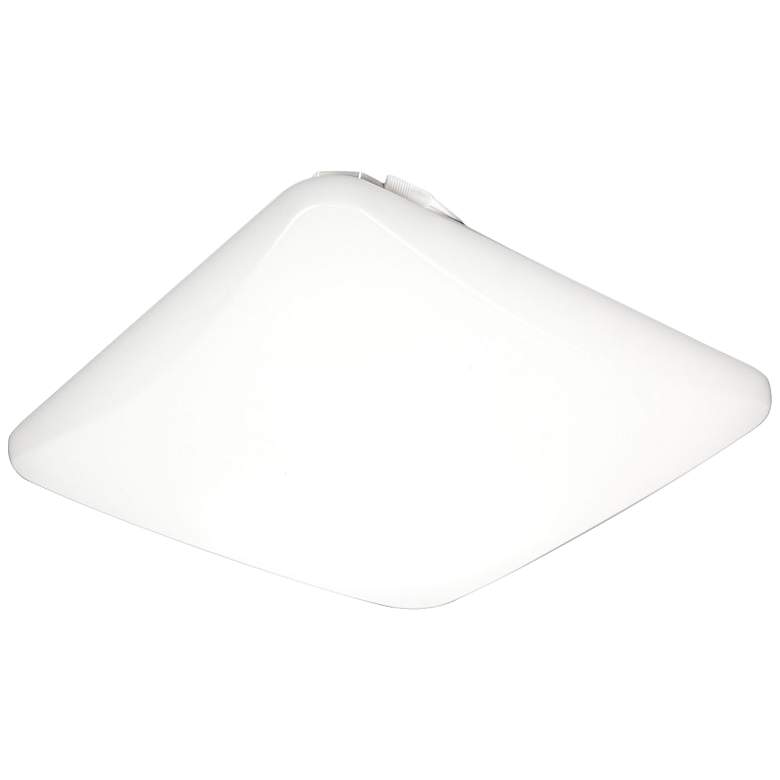 Image 1 Lithonia 14 inch LED Low Profile Square Ceiling Light
