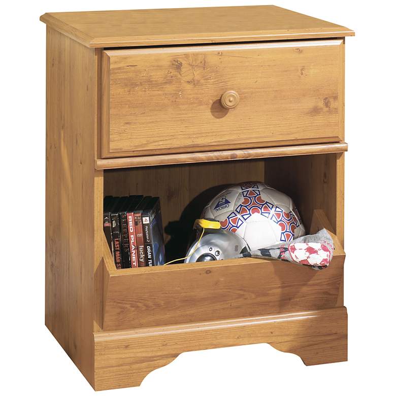 Image 1 Little Treasures Collection Country Pine Night Stand