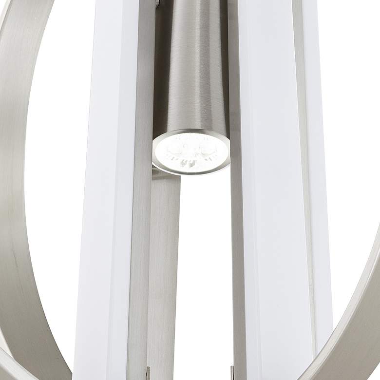 Image 2 Liv 36" LED 7-Light Chandelier - Brushed Nickel more views