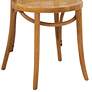 Liva Natural and Walnut Side Chairs Set of 2