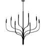 Thumbnail3 of Livadia Black Chandelier 8Lt more views