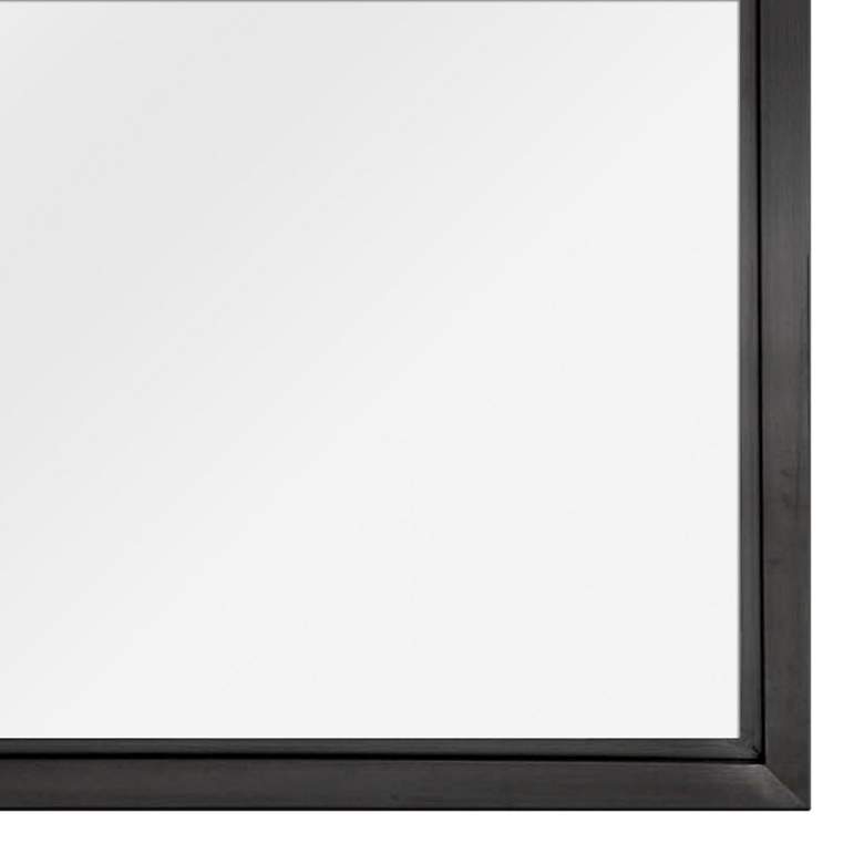 Image 2 Live From Detroit Blackened Steel 24" x 48" Wall Mirror more views