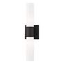 5_Livex Aero 17 3/4" High Textured Black ADA 2-Light Wall Sconce more views