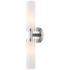 Livex Aero 18" High 2 Light Polished Chrome ADA Bath Light