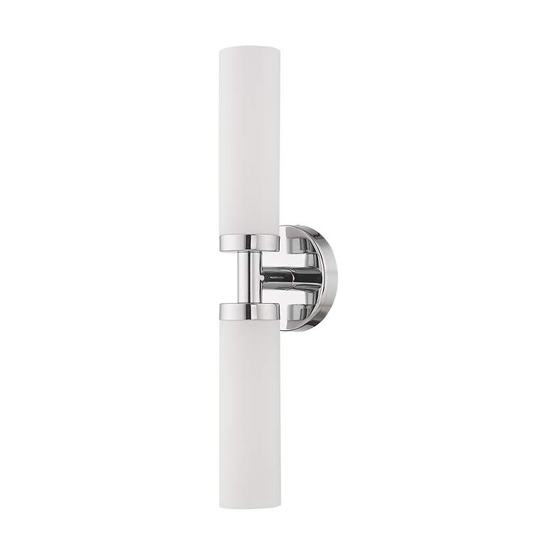 Image 4 Livex Aero 18" High 2 Light Polished Chrome ADA Bath Light more views