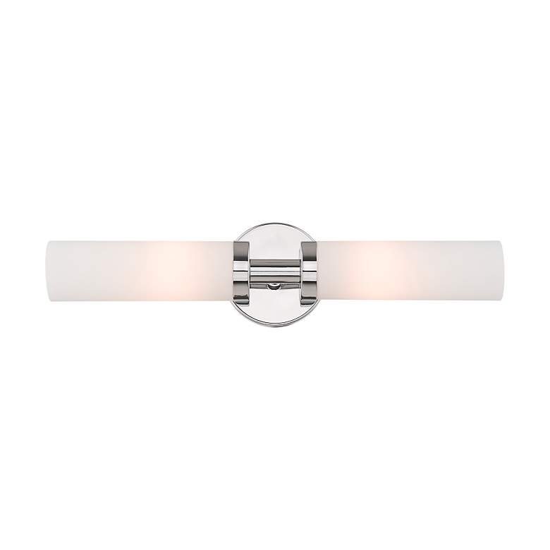 Image 6 Livex Aero 18" High 2 Light Polished Chrome ADA Bath Light more views