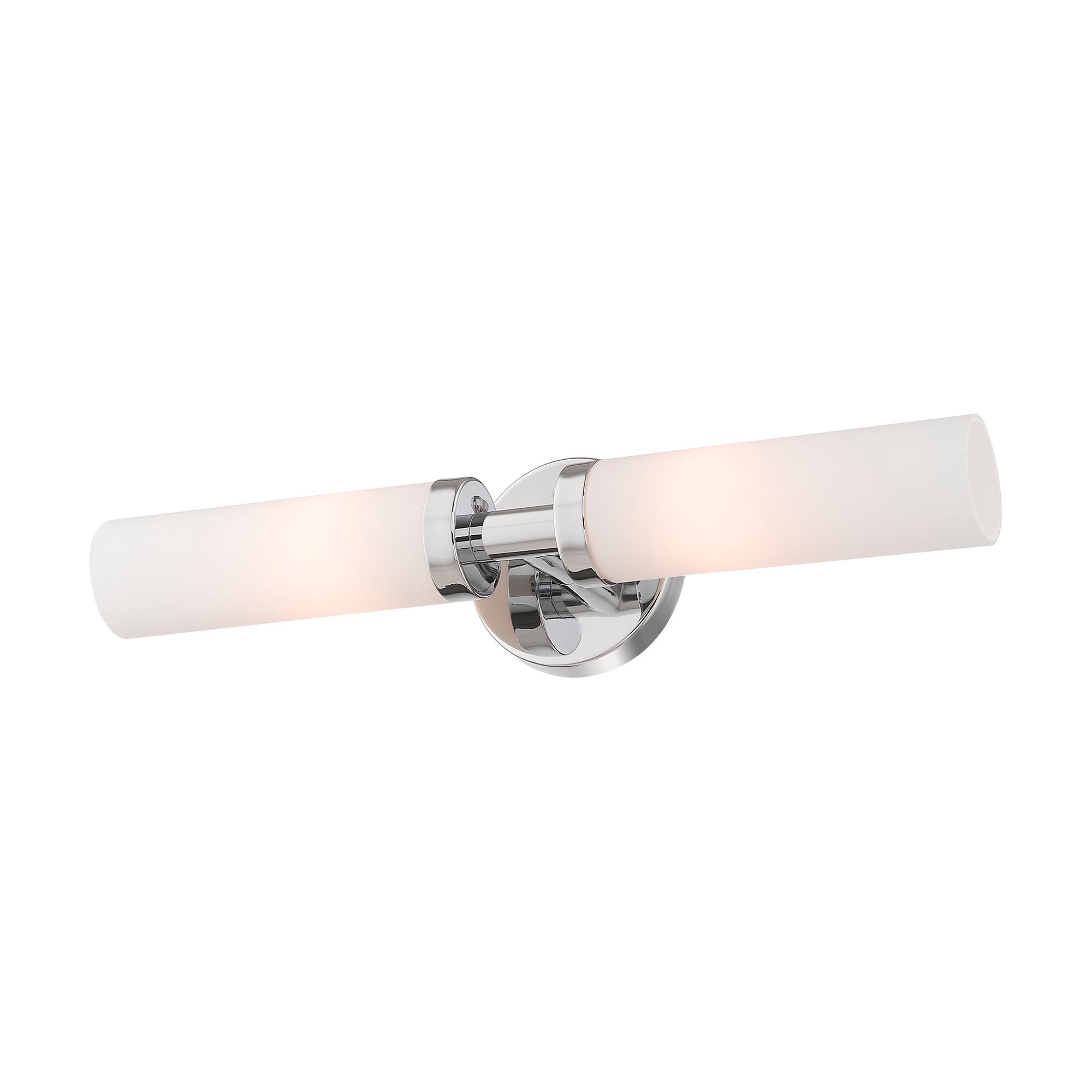 Livex Aero 18" High 2 Light Polished Chrome ADA Bath Light