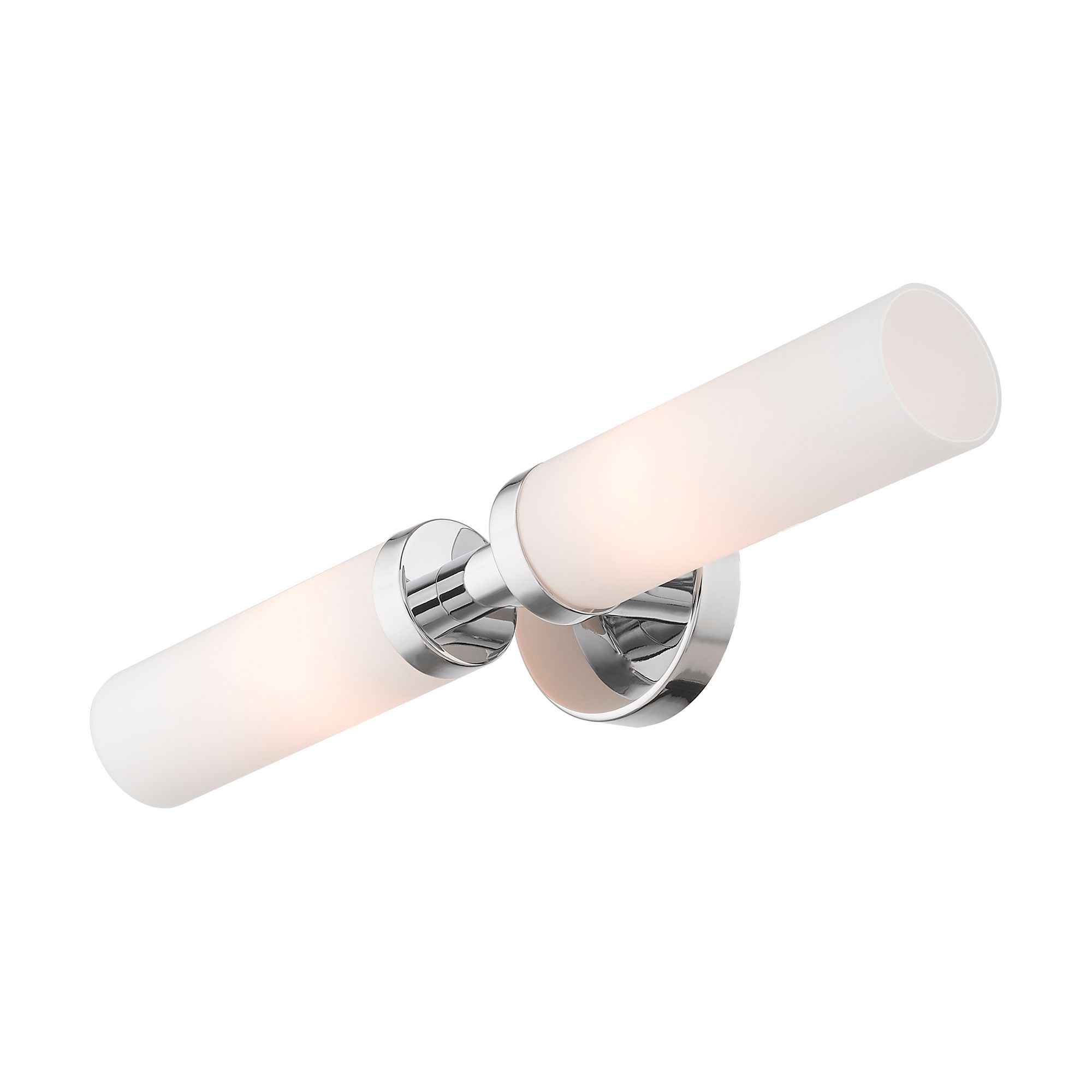 Livex Aero 18" High 2 Light Polished Chrome ADA Bath Light