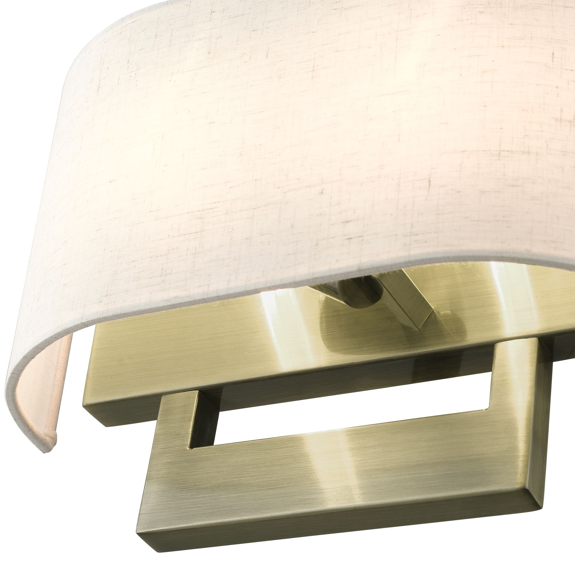 Livex Allison 13" Wide 2-Light Antique Brass ADA Wall Sconce