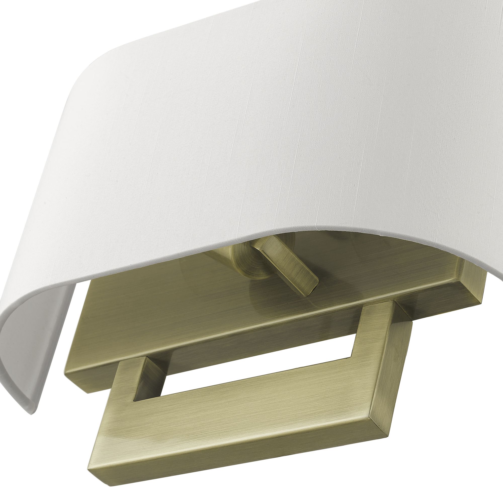 Livex Allison 13" Wide 2-Light Antique Brass ADA Wall Sconce