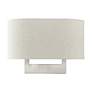 3_Livex Allison 13" Wide 2-Light Brushed Nickel ADA Wall Sconce more views