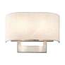 4_Livex Allison 13" Wide 2-Light Brushed Nickel ADA Wall Sconce more views