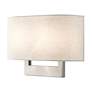 5_Livex Allison 13" Wide 2-Light Brushed Nickel ADA Wall Sconce more views