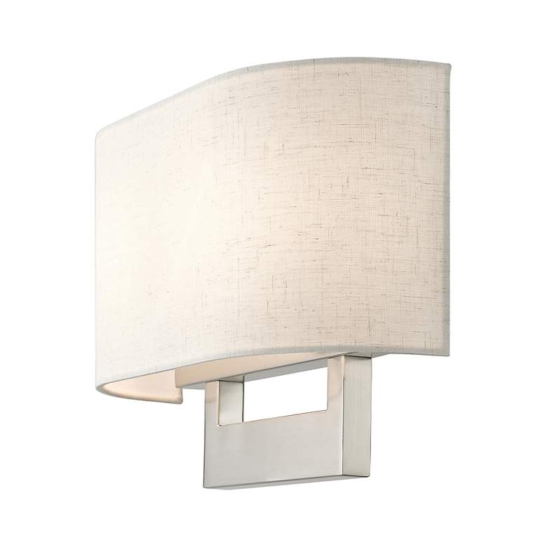 Image 7 Livex Allison 13" Wide 2-Light Brushed Nickel ADA Wall Sconce more views