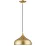 3_Livex Amador 11 3/4" Wide Soft Gold Teardrop Mini Pendant