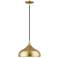 Livex Amador 11 3/4" Wide Soft Gold Teardrop Mini Pendant