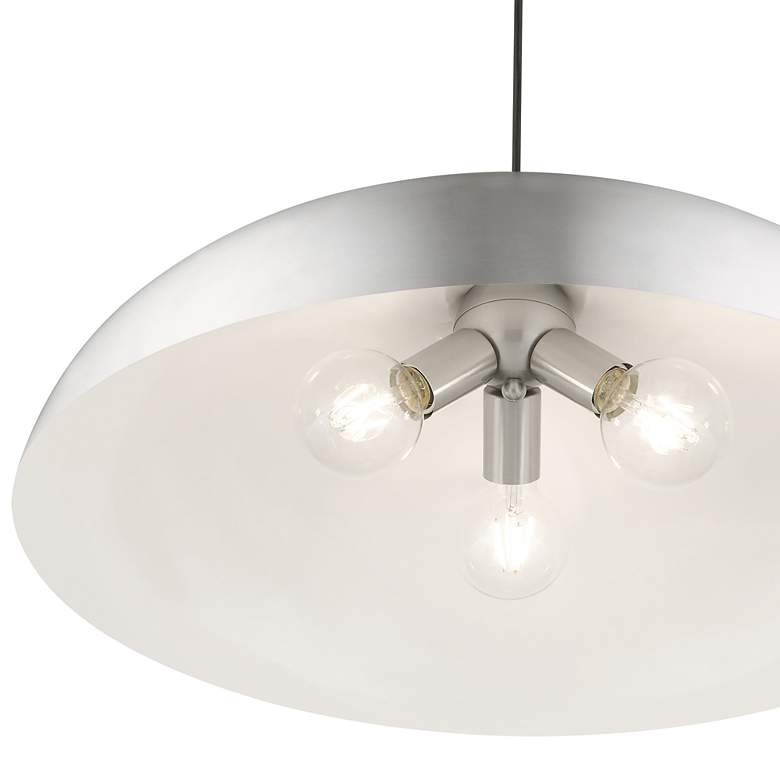 Image 6 Livex Amador 23 3/4" Wide Polished Chrome Pendant Light more views