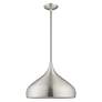 4_Livex Angelique 15 3/4" Wide Brushed Aluminum Pendant Light more views
