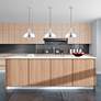 7_Livex Angelique 15 3/4" Wide Brushed Aluminum Pendant Light more views