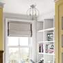Livex Arabella 12" Wide 3-Light Brushed Nickel Globe Mini Chandelier