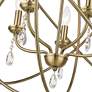 7_Livex Aria 23 1/2" Wide Antique Brass 5-Light Orb Chandelier more views