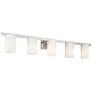 6_Livex Astoria 43 3/4" Wide Brushed Nickel 5-Light Bath Light more views